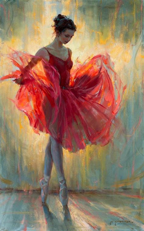 Pin Van Patricia Ogiliev Op Ballerina Painting Ballerina Schilderij