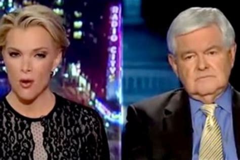 America Watches As Fox Host Megyn Kelly Trump Adviser Newt Gingrich