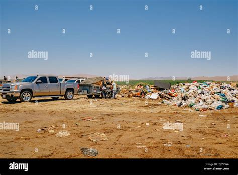 Santa Maria California Usa June 29 2022 Trash Dump Or Landfill In