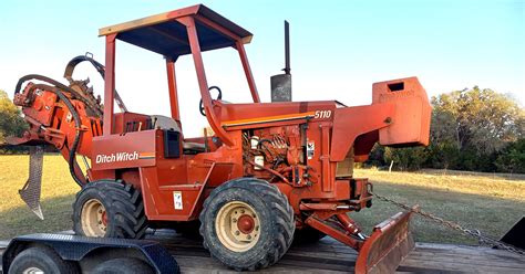 1999 Ditch Witch 5110 Trencher Cable Plow Spr Auctions
