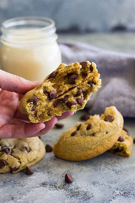 these no chill chocolate chip cookies for two are soft and chewy and loaded with… small batch