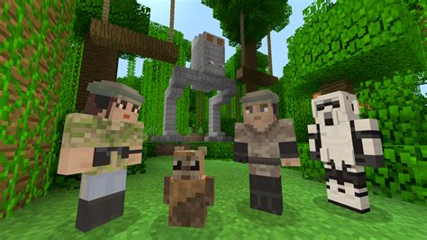 Minecraft Star Wars Dlc Brings Favourite Character Skins