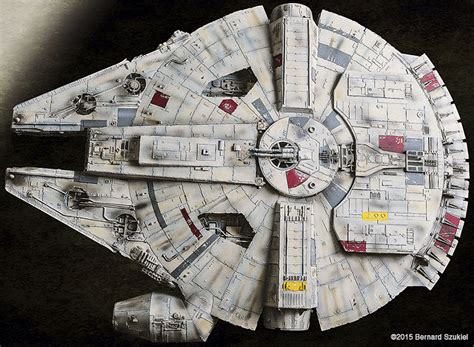 The overhaul, conducted according to lando's discerning tastes. This Paper Millennium Falcon Has It Where It Counts | Nerdist
