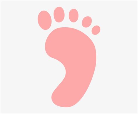 Cartoon Pink Baby Foot Png Image Transparent Png Free Download On