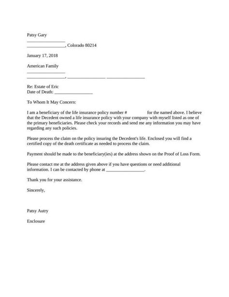 Insurance Overpayment Refund Letter Sample Financial Report