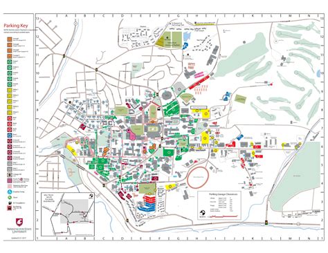 Wsu Map Of Campus - Tourist Map Of English