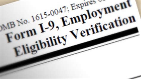 Dhs Relaxes Form I 9 Employment Eligibility Verification Cbia