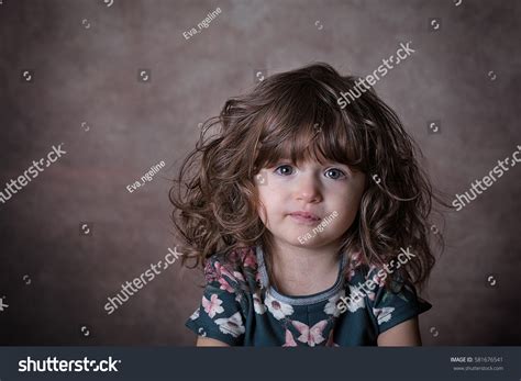 Sad Little Baby Girl Crying Stock Photo 581676541 Shutterstock