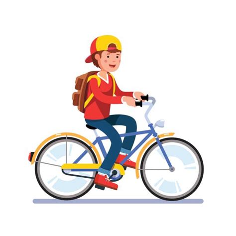 Boy On Bicycle Clip Art 20 Free Cliparts Download Images