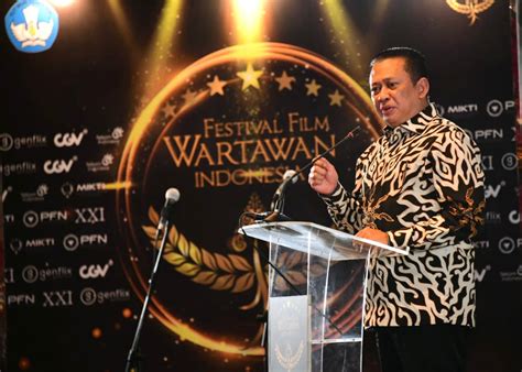 Anugerah Piala Gunungan Festival Film Wartawan Indonesia Xi Bamsoet