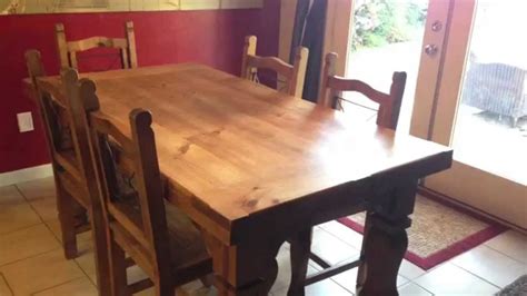 Whenever you finish in the kitchen, give your wood countertops a quick once over with a sponge and some mild clean a laminate table or countertop. Howard Feed N Wax restoration on old wooden kitchen table ...
