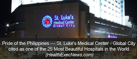 St Lukes Medical Center Global City Philippines Most Advanced And