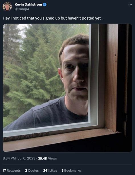 Mark Zuckerberg Staring Through Window Mark Zuckerberg Staring