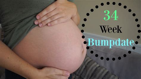 34 Week Pregnancy Update Stretched To The Max Youtube