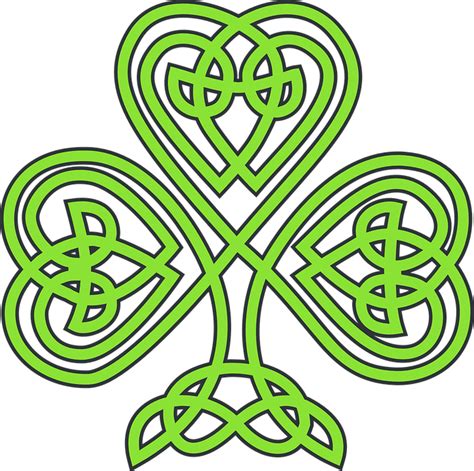 Free Vector Graphic Shamrock Celtic Plant Clover Free Image On