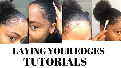 How To Lay Edges On 4c Nautral Hair I Keep Them Laid All Day I
