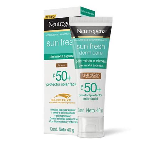 Protector Solar Facial Tono Oscuro Fps 50 Neutrogena