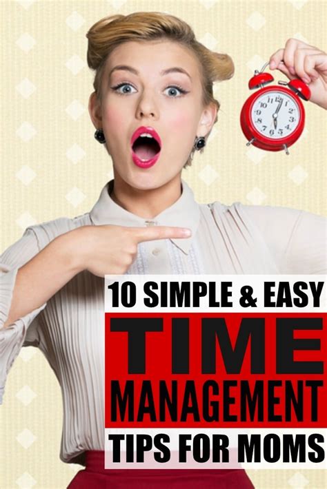 10 Time Management Tips For Busy Moms