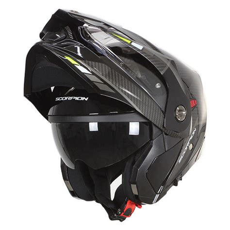 Scorpion Adx 2 Camino Black Silver Neon Yellow Modular Helmet 22300