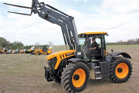 Test Driving The 4000 Series Jcb Fastrac Tractor