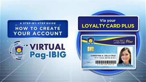 How To Create Your Virtual Pag Ibig Online Account Via Loyalty Card