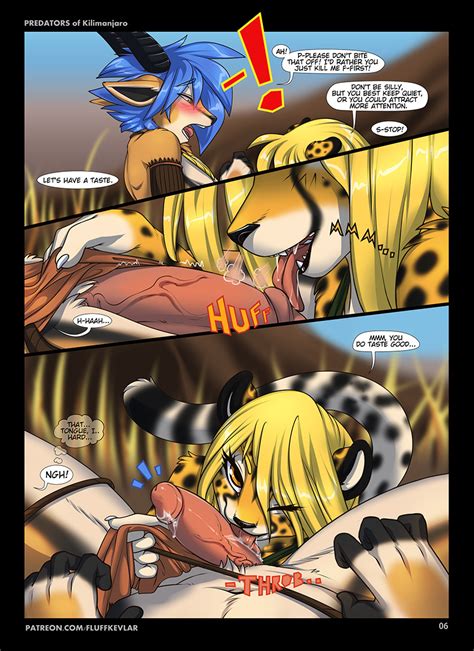 Rule 34 2016 Amber Eyes Antelope Anthro Blonde Hair Blush Cheetah Claws Clothed Clothes Comic