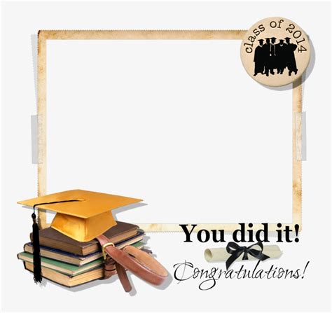 Free Graduation Frame Png Graduation Border Design Png Free