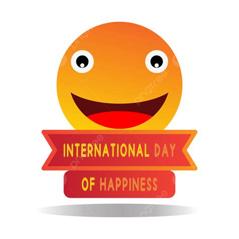international smile day vector hd png images international day of happiness with emoji smile