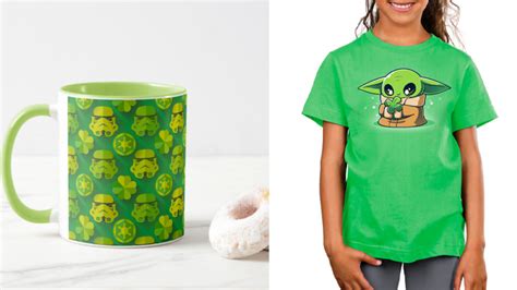 The story, as you may have guessed, is related to st. Geeky Holiday Merch: Star Wars St. Patrick's Day Merch ...