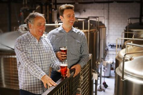 Fig Mtn Brew Owners Jim And Jaime Dietenhofer Enjoying Beer On The New