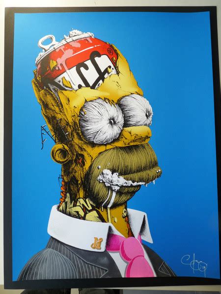 Homer Simpson Tribute Art From Pez Doh — Geektyrant