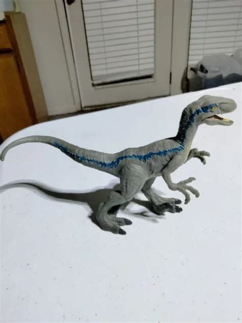 Jurassic World Fallen Mattel Attack Pack Velociraptor Blue Dinosaur Toy Figure 1299 Picclick