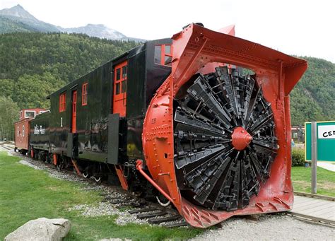 White Pass And Yukon Route Rotary Snow Plow No1 Built In 1899