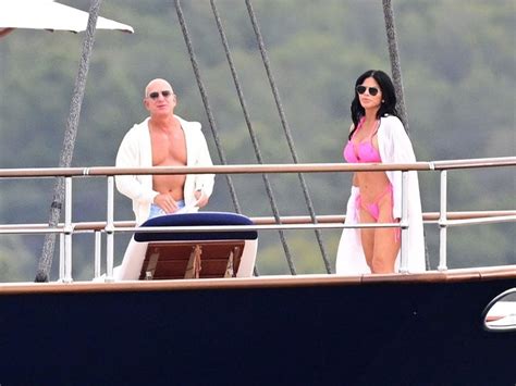 Jeff Bezos And Lauren Sanchez Tanning On Deck Of New M Superyacht