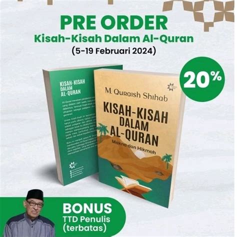 Jual Kisah Kisah Dalam Al Quran Makna Dan Hikmah Prof M Quraish