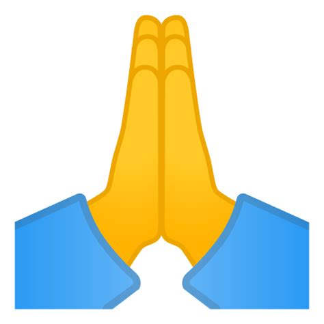 emoji sticker praying hands emoji png clipart full si