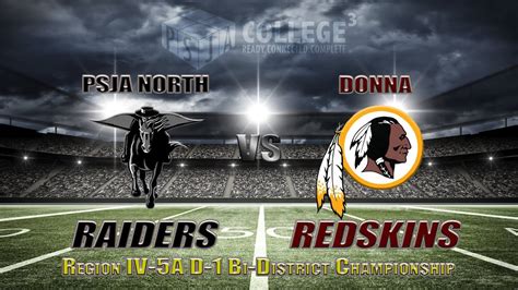 Psja North Raiders Vs Donna Redskins Uil Region Iv 5a D 1 Bi District