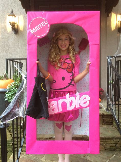 barbie in a box costume 2015 boxing halloween costume halloween diy barbie box costume