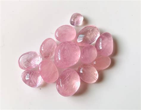 Aaa Calidad Rosa Natural Morganite Gemstone Cabochon Smooth Etsy