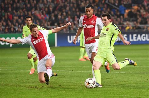 Messi Brilliant Again With Two Goals As Barca Downs Ajax