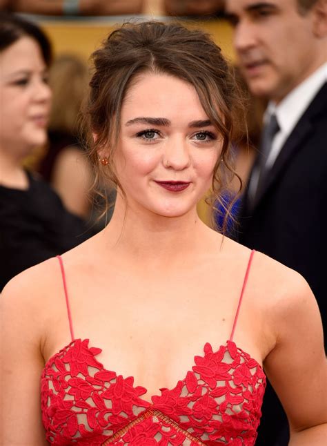 Maisie Williams At 2015 Screen Actor Guild Awards In Los Angeles