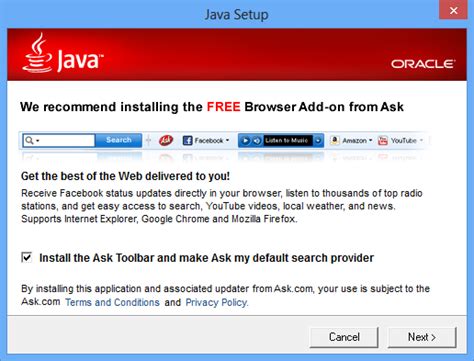But its recommended installing java on windows 10 with latest version. A close look at how Oracle installs deceptive software ...