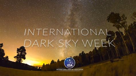 International Dark Sky Week Next Week Is International Dark Sky Week