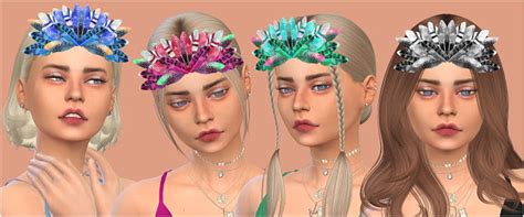 Hair Accessory 19 P At All By Glaza Sims 4 Updates