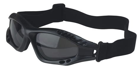 Ventec Military Black Tactical Goggles Grey Shatterproof Uv Protection Lens New Ebay