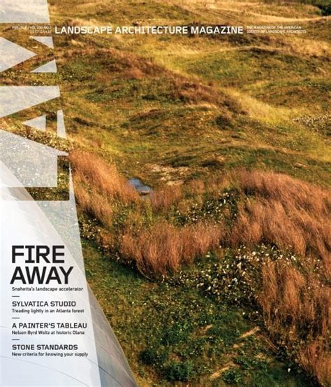 Landscape Architecture Magazine Usa — February 2018 Pdf Download Free