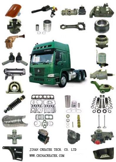 Howo Truck Parts Truck Parts Howo Sinotruck