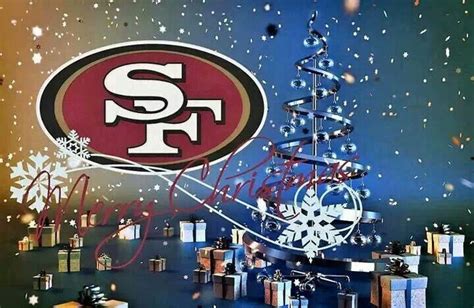 Merry Christmas 49ers San Francisco 49ers 49ers Pictures