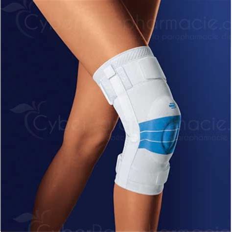 Genutrain S Hinged Knee Brace With Patellar Silicone Insert Titanium