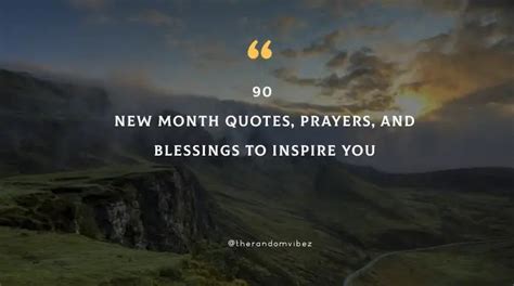 New Month Quotes Prayers And Blessings To Inspire You